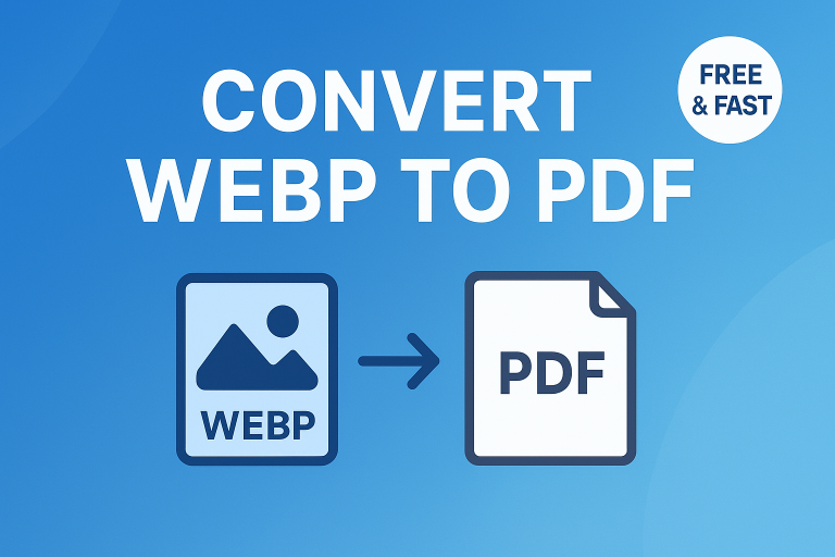 convert webp to pdf